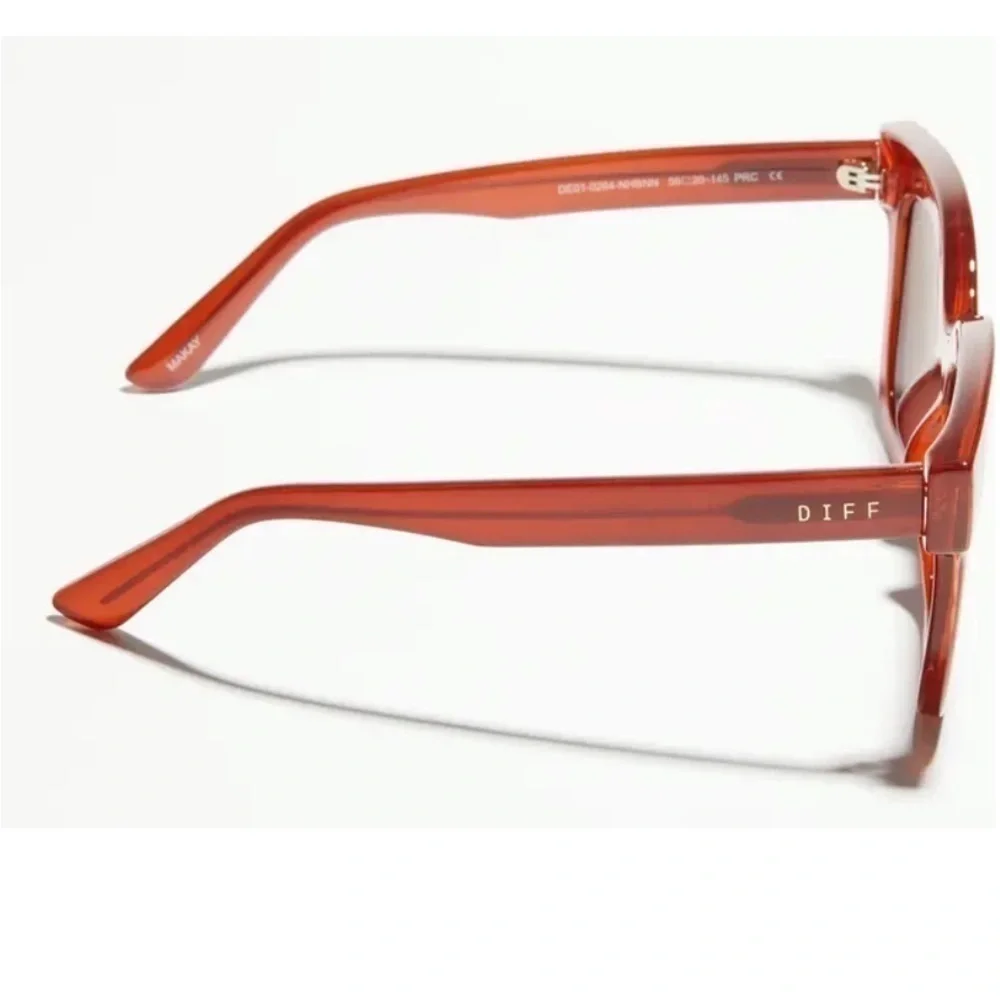 DIFF Nutshell 56mm Makay Square Sunglasses